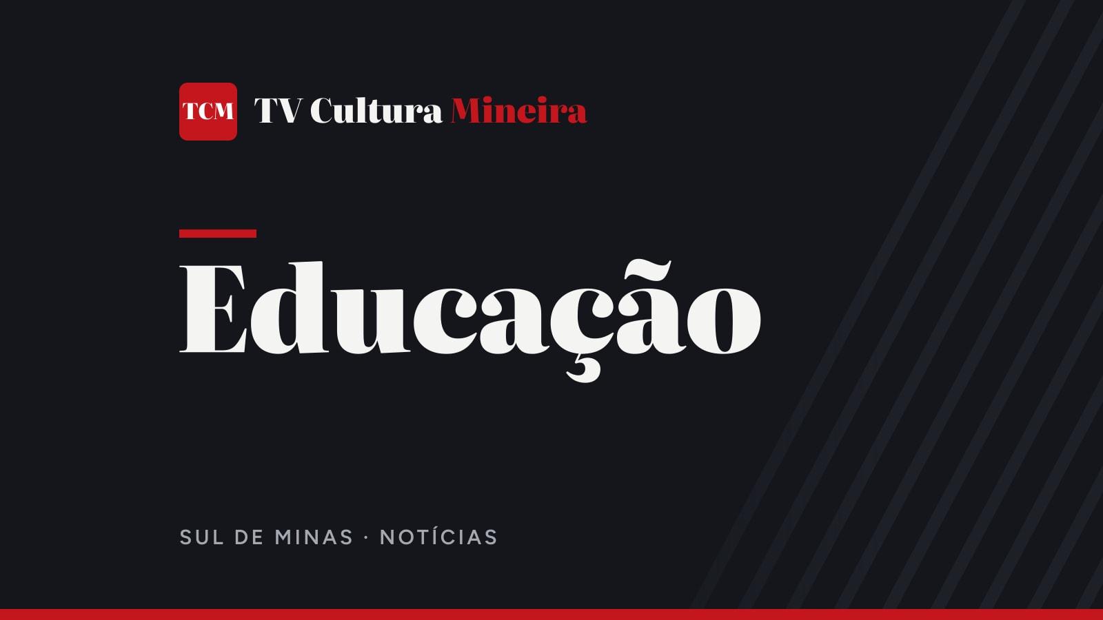 Card da editoria Educação da TV Cultura Mineira